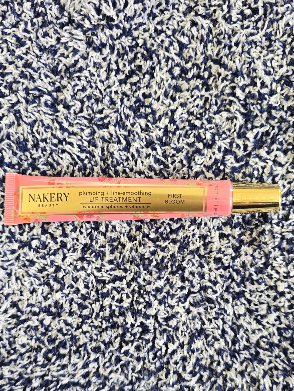 Nakery Beauty Plumping + Line-Smoothing Lip Treatment in "First Bloom"